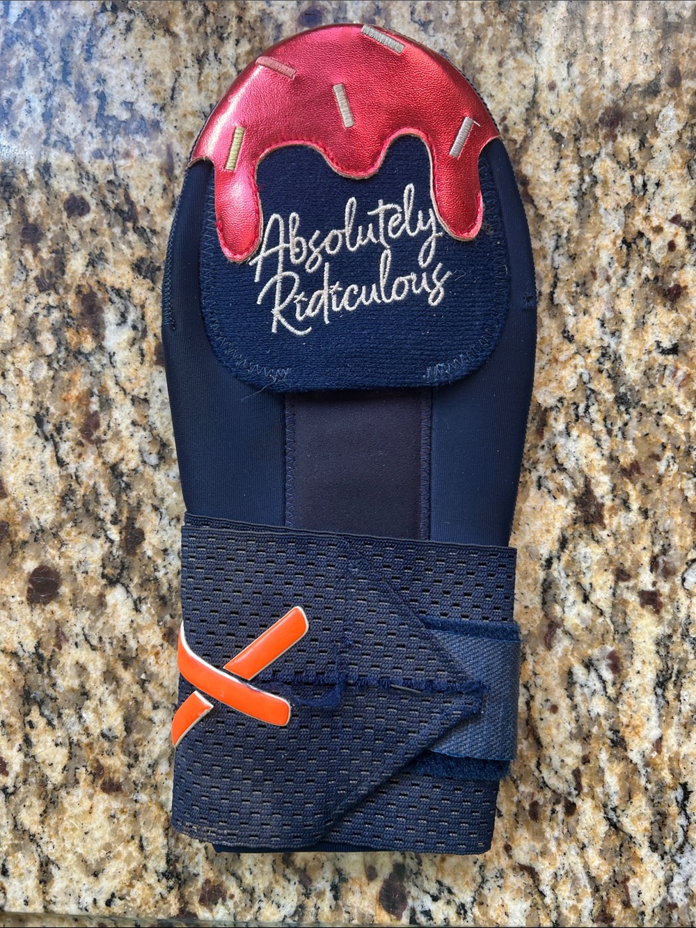 Absolutely Ridiculous sliding mitt